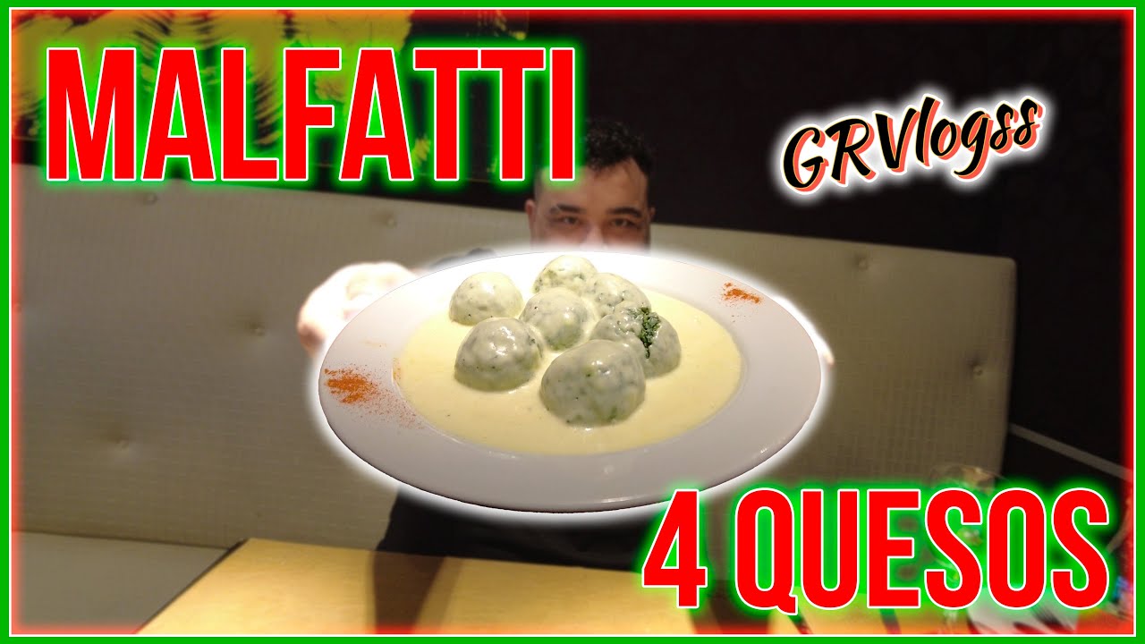 MALFATTI a los CUATRO QUESOS en ESTILO MISIÓN - LA RUTA DE LOS BODEGONES