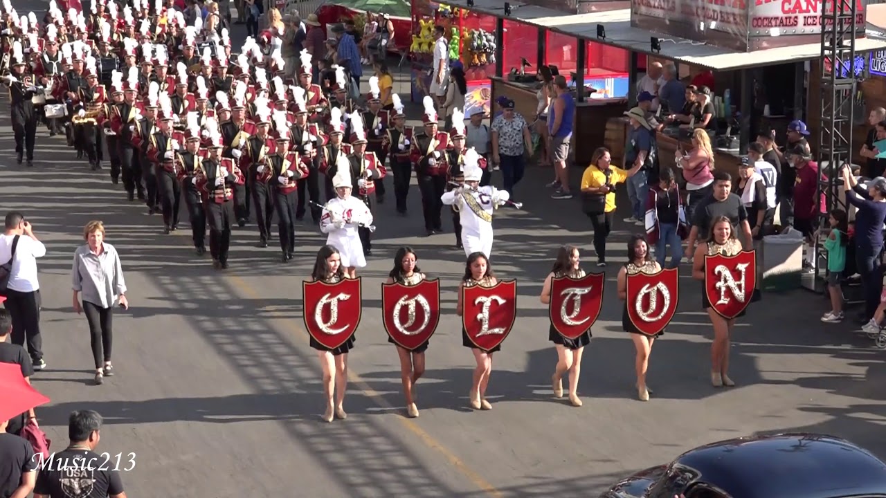 Colton HS - Oye Como Va - 2018 LACF Marching Band Competition