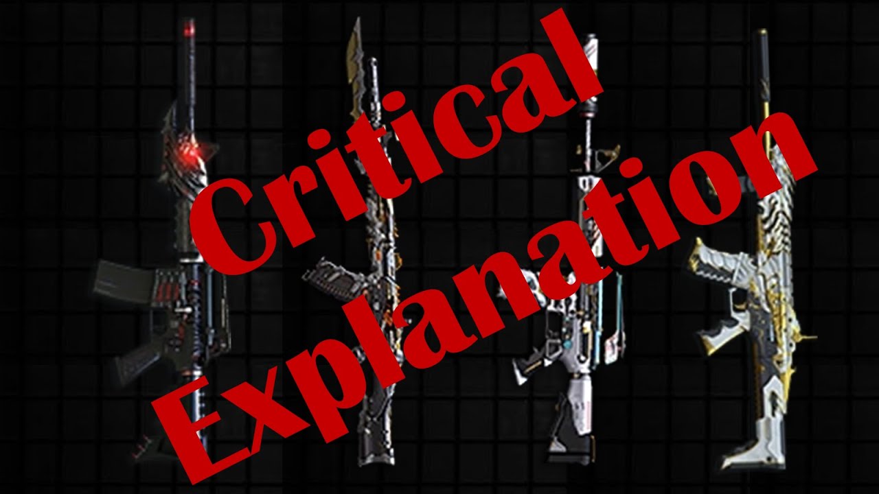 Crossfire how Scarlight and Critical Vip Weapons work in ZM?