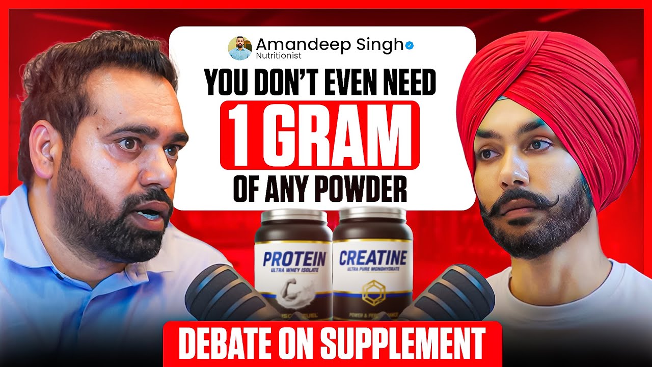 POWER OF PUNJABI THALI - DEBATE ON CREATINE & WHEY PROTEIN - DIETICIAN AMANDEEP - | Episode 083