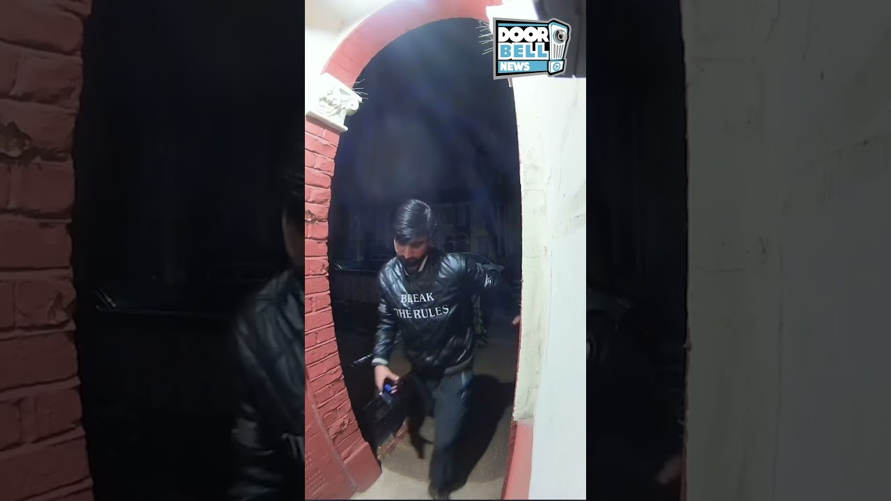 UberEats Driver Stomps Out Customer's Food