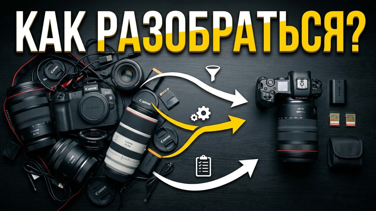 ОСНОВЫ ФОТОТЕХНИКИ - что понадобится новичку?