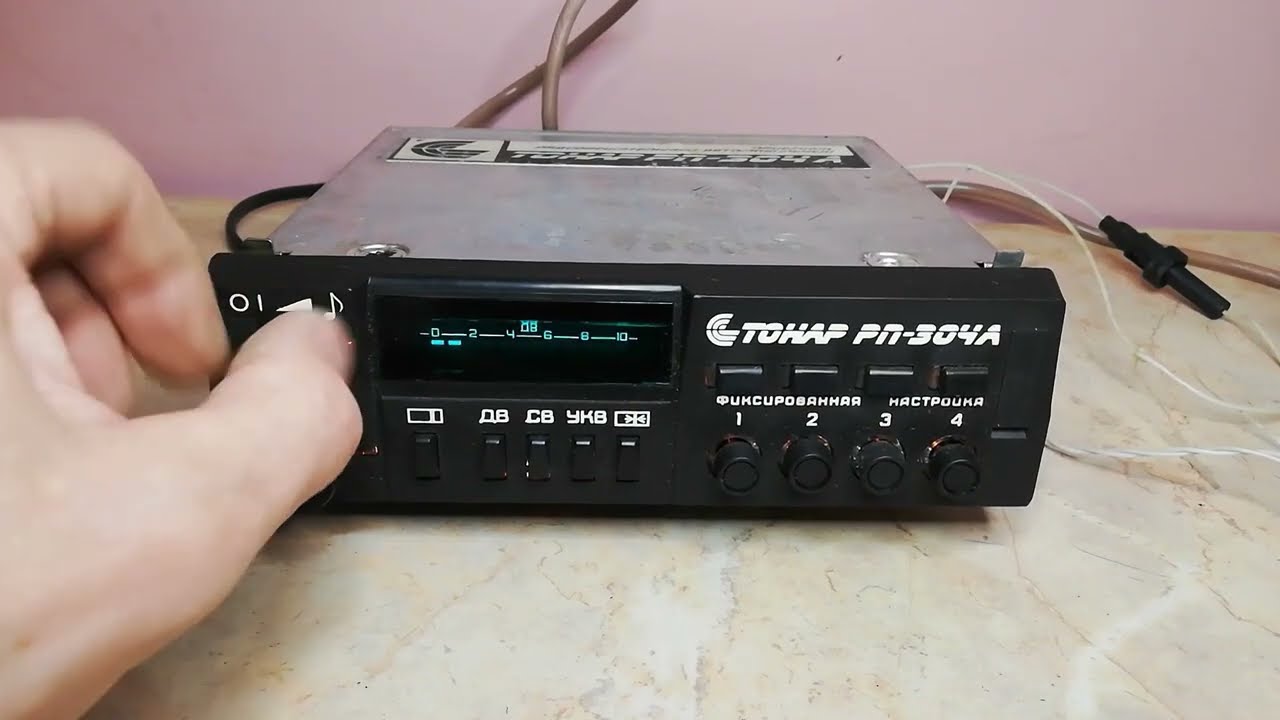 Лучший  радиоприемник для вашего МАЗа или КАМАЗа. Новый Тонар РП-304А. Капсула времени.