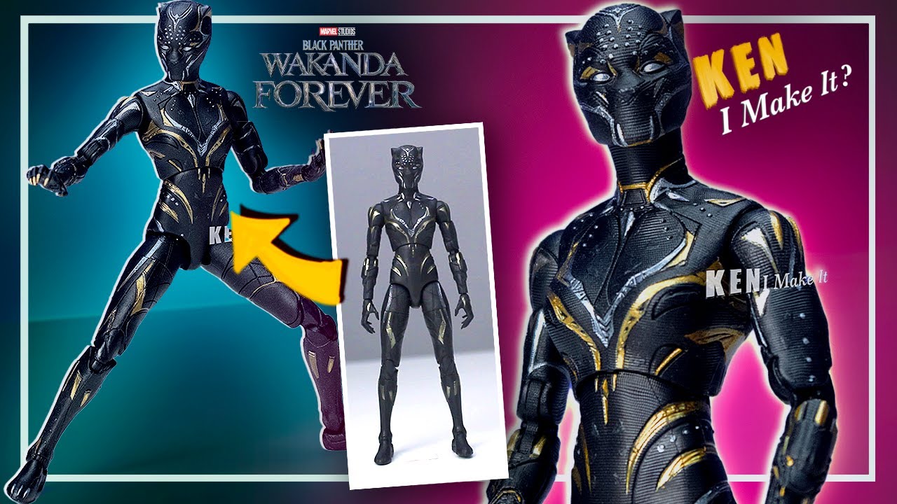 Fixing Marvel Legends BLACK PANTHER (Shuri) Figure - Black Panther: Wakanda Forever | Ken I Make It