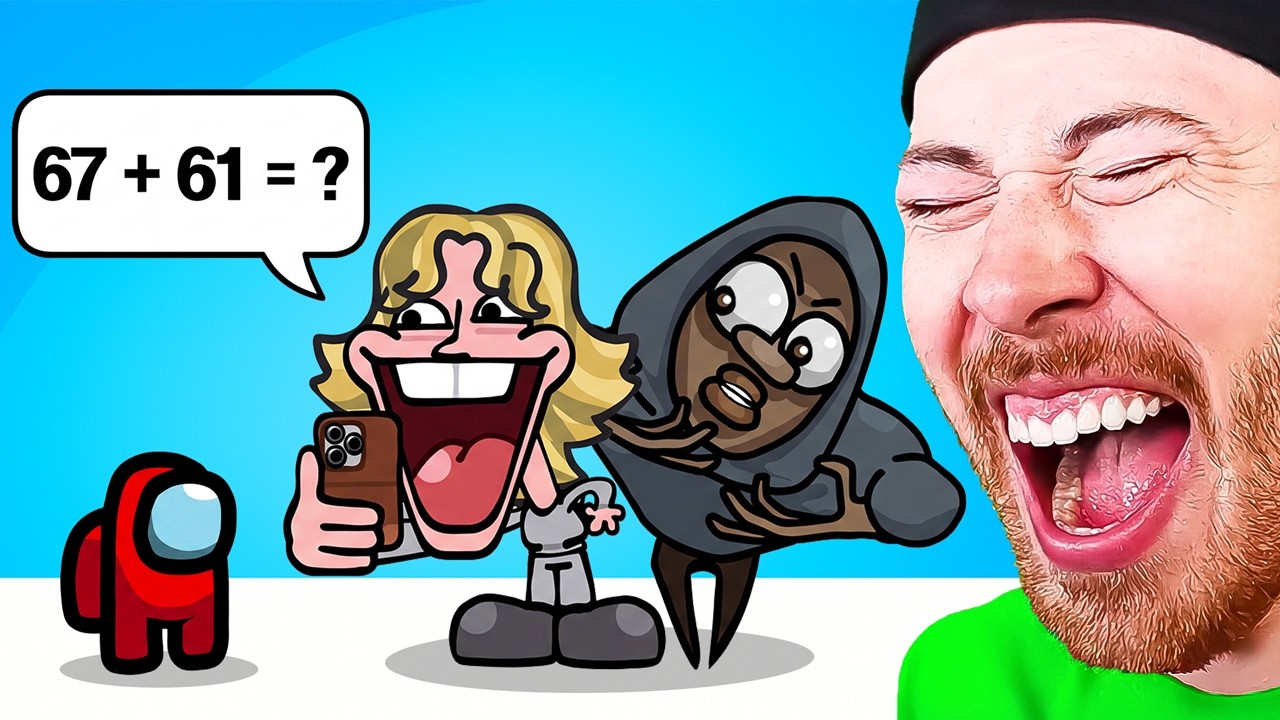 67 Memes VS Mini Crewmate! (FUNNY AMONG US)