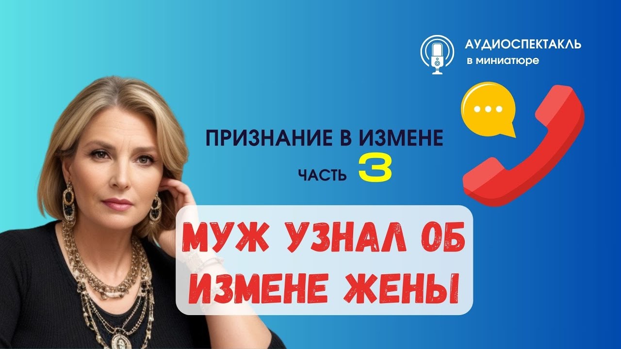 Муж узнал об измене жены / Истории из жизни #аудиоспектакль #любовь
