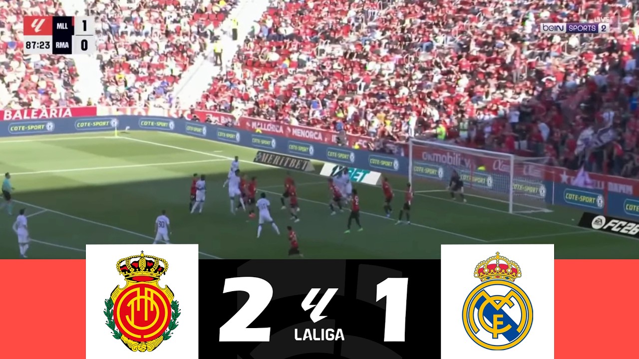 RCD Majorque vs Real Madrid [2-1] | LaLiga 2025/26 | R&eacute;sum&eacute; de Match !