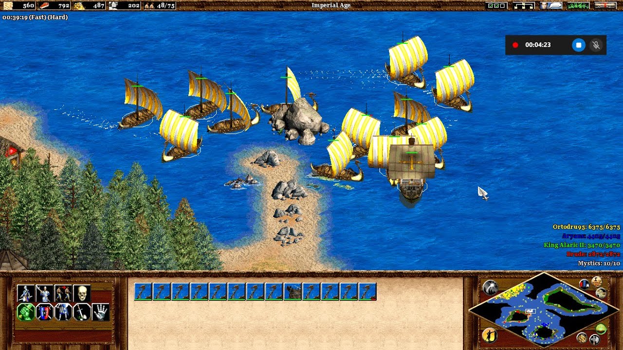 Age of empires 2 custom campaign: The lion of Sweden - Chapter V (final) (hard) (No commentary)