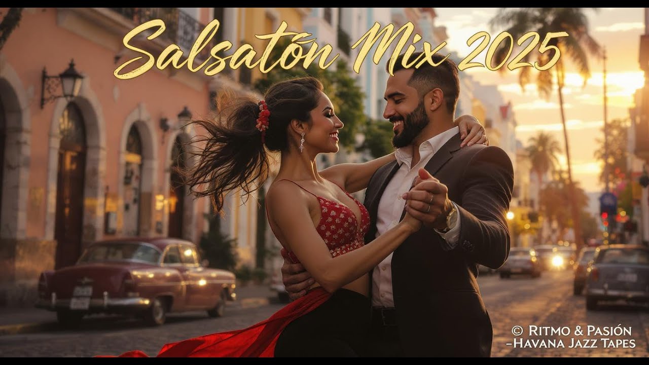 🔥 Salsatón 2025 | Lo Mejor del Ritmo Latino 🔥Salsa x Reggaeton Mix | Havana Jazz Tapes| Santos Style