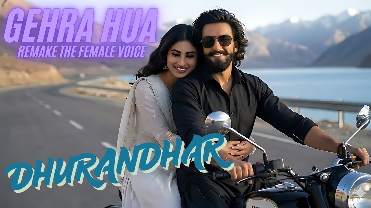Gehra Hua | Tu Agar Meri Ye Hawayein Teri | Dhurandhar | Remake Female Voice 🎶💔 