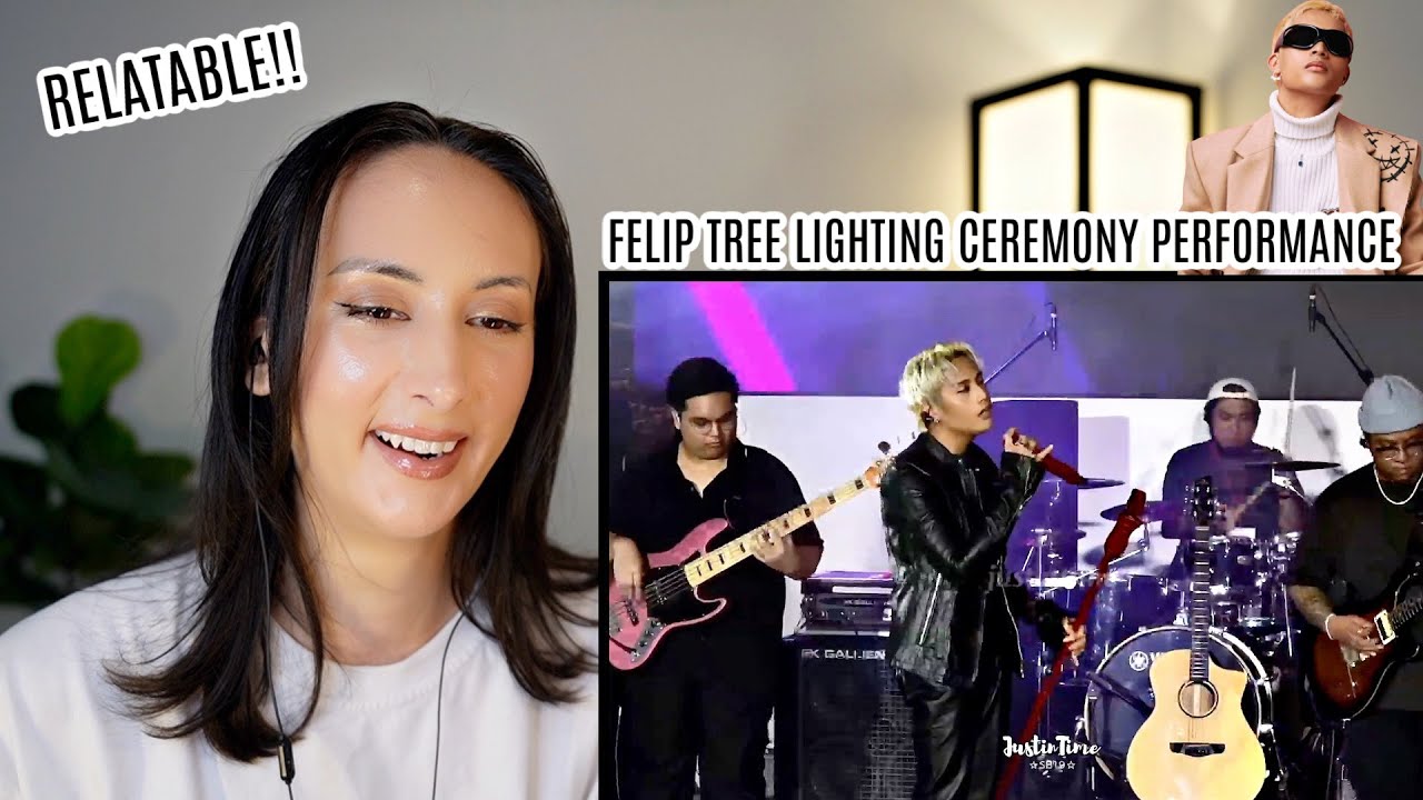 FELIP - Tree Lighting Ceremony in Glorietta REACTION | Rocksta, Palayo, Moving Closer, Criminal