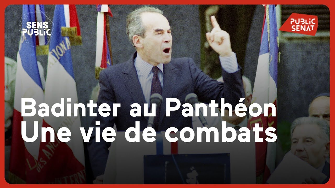Badinter au Panthéon : une vie de combats