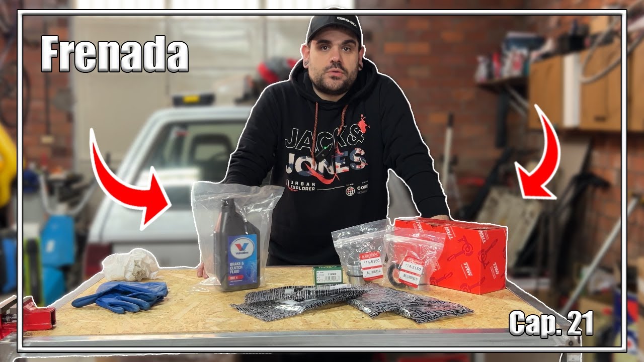 Empezamos con la frenada | Restauración Ford Fiesta Mk1 | Cap 21