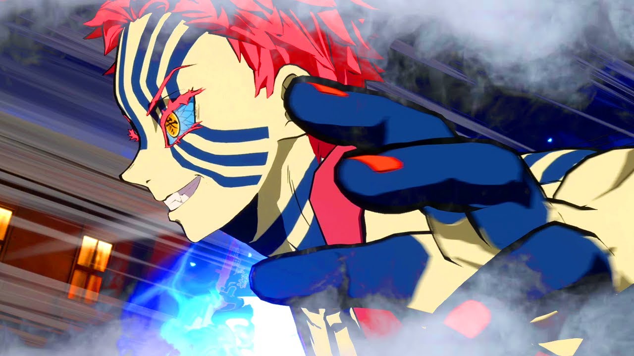 Akaza Vs Water Wheel Chronicles