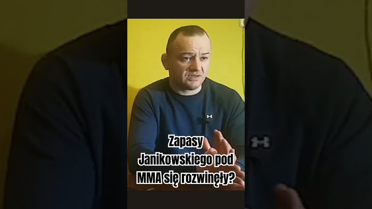 Damian Janikowski poprawił zapasy pod MMA. 