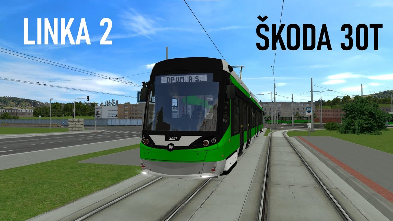 LINKA 2 SE ŠKODOU 30T | #dpvm SIMT |