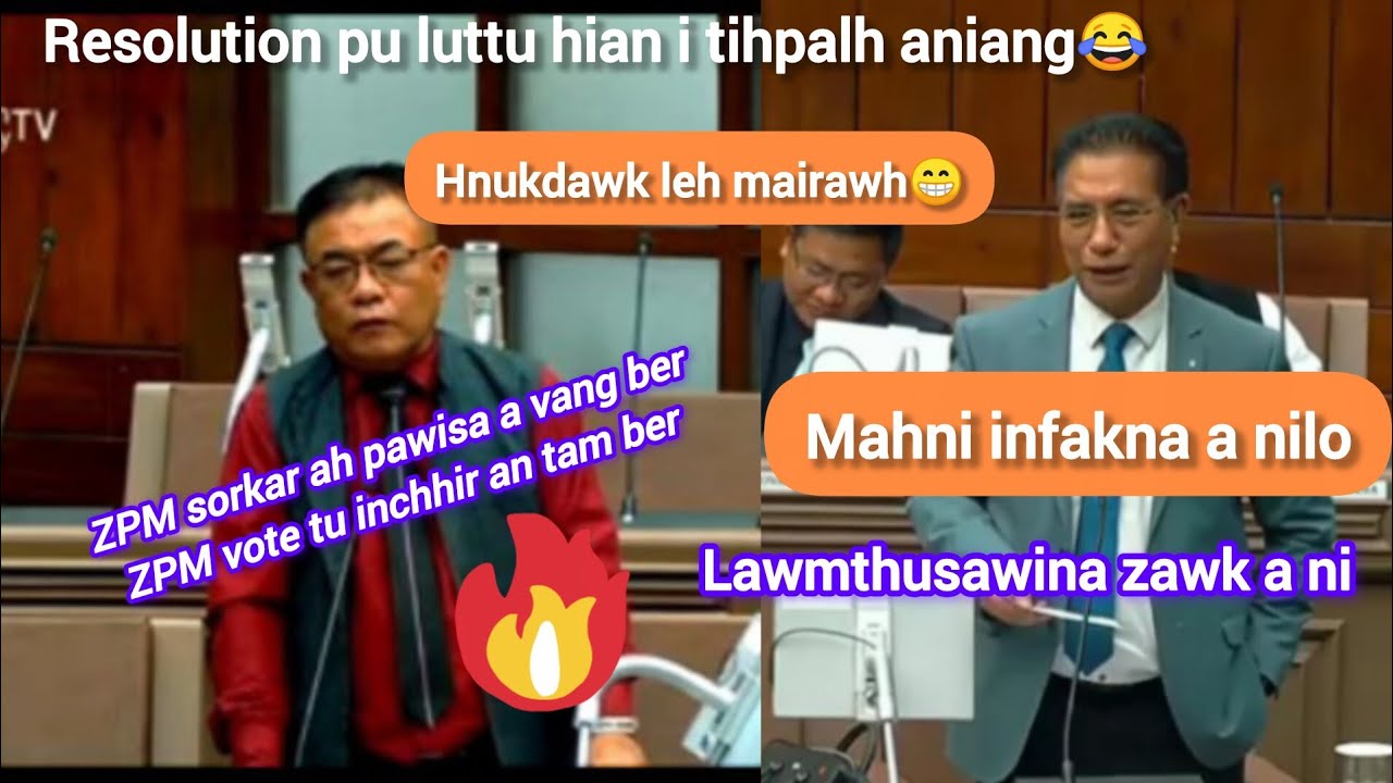 ZPM vote inchhir an tam ber/sum a vang ber bawk// Infakna a nilo, Lawmthusawina zawk a ni! React🔥 