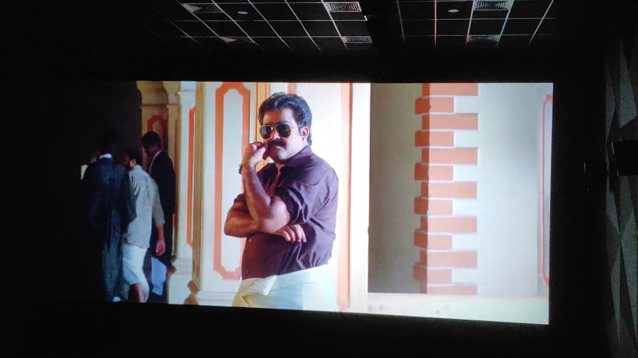 Spadikam 4k theater response | Spadikam Mass Dialogue | Mohanlal Mass Dialogue | Mohan Lal | Badran