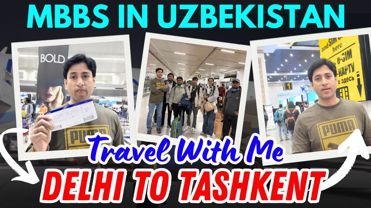 MBBS in Uzbekistan | Travelling With Batch of Fergana Medical Institute of Public Health Batch
