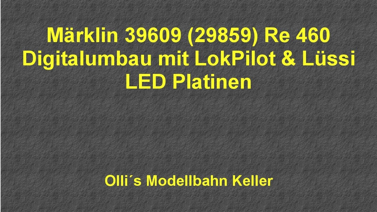 M&auml;rklin 39609 (29859) Digitalumbau 21 MTC L&uuml;ssi LED Platine mit LokPilotV5