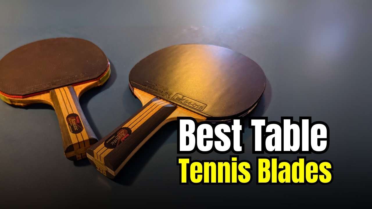 Best Table Tennis Blades 2026
