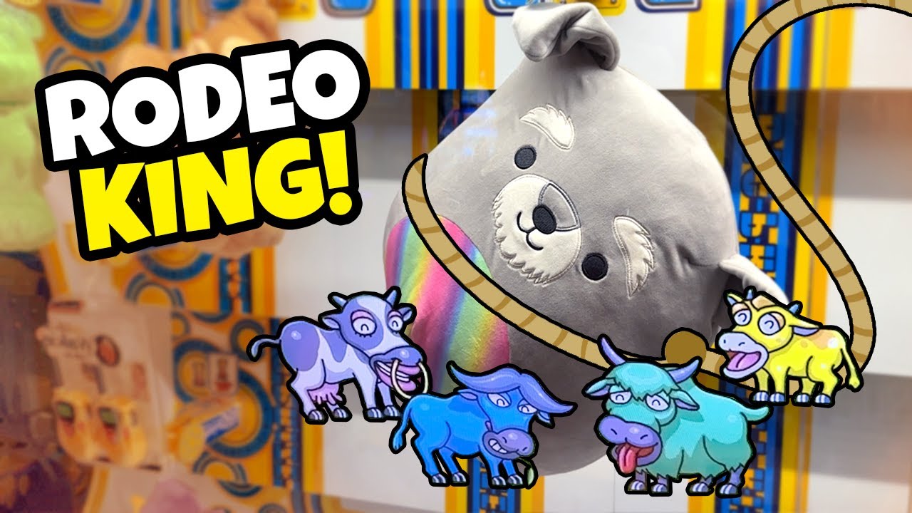 Can We Rope this Giant Squishmallow and Become the RODEO KING? 🐮