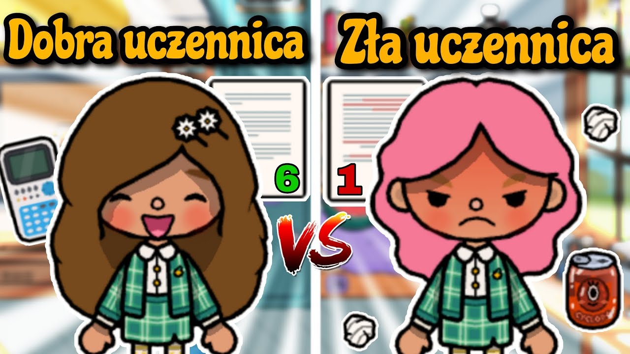 ❤️ DOBRA UCZENNICA vs ZŁA UCZENNICA 😈| TOCA BOCA HISTORYJKI PO POLSKU | TOCA LIFE WORLD
