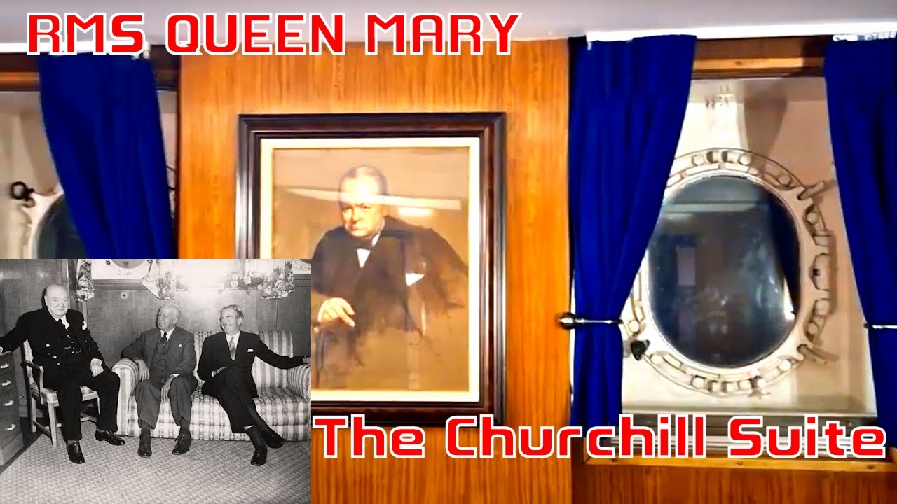 RMS Queen Mary: M117-119 The Churchill Suite
