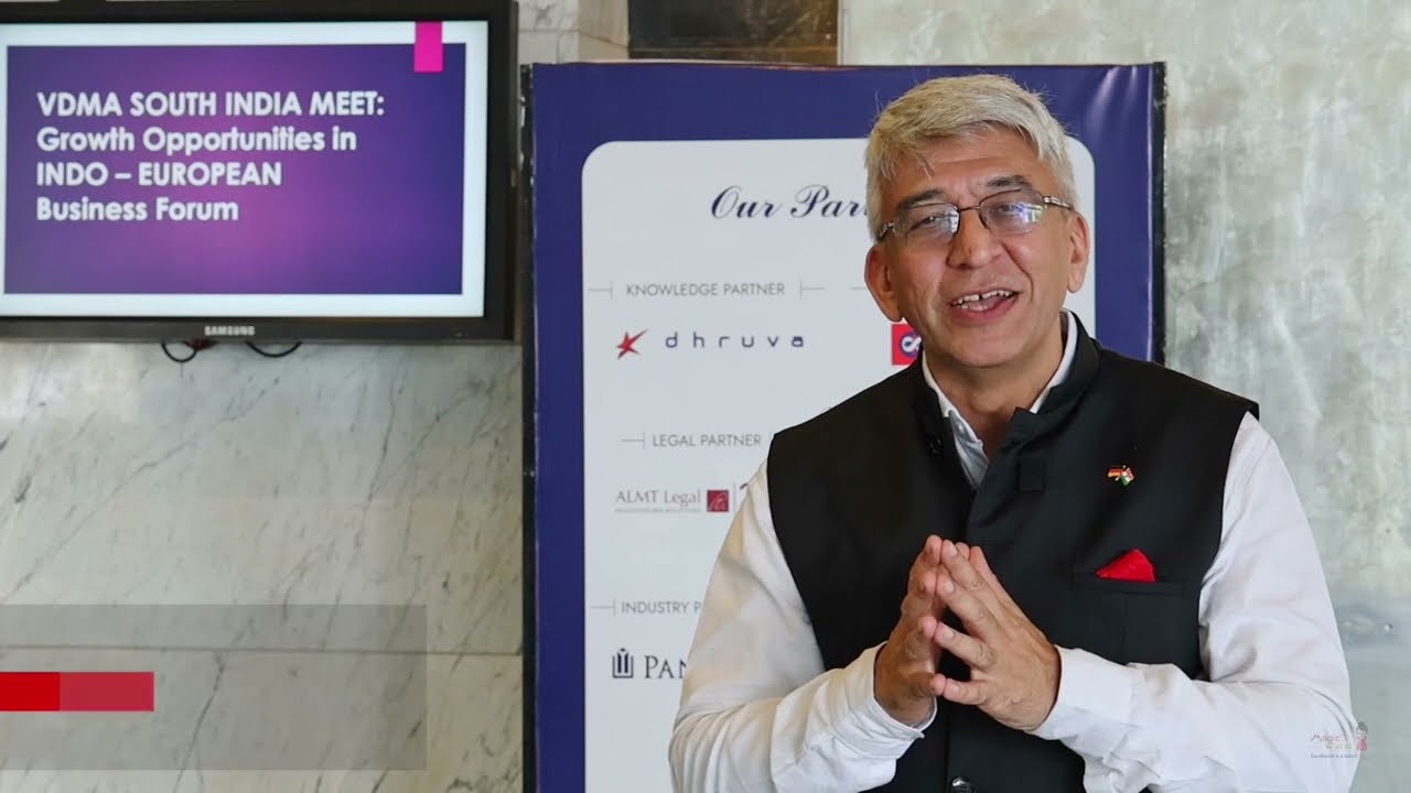 VDMA India MD, Underscores Coimbatore’s Industrial Depth at  Indo–European Business Forum