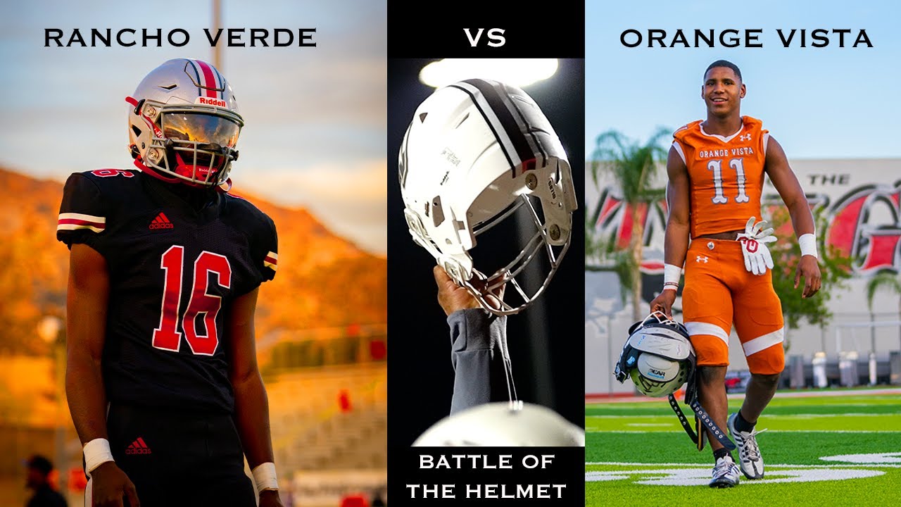 BATTLE OF THE HELMET|| LEAGUE CHAMPIONSHIP ORANGE VISTA VS RANCHO VERDE