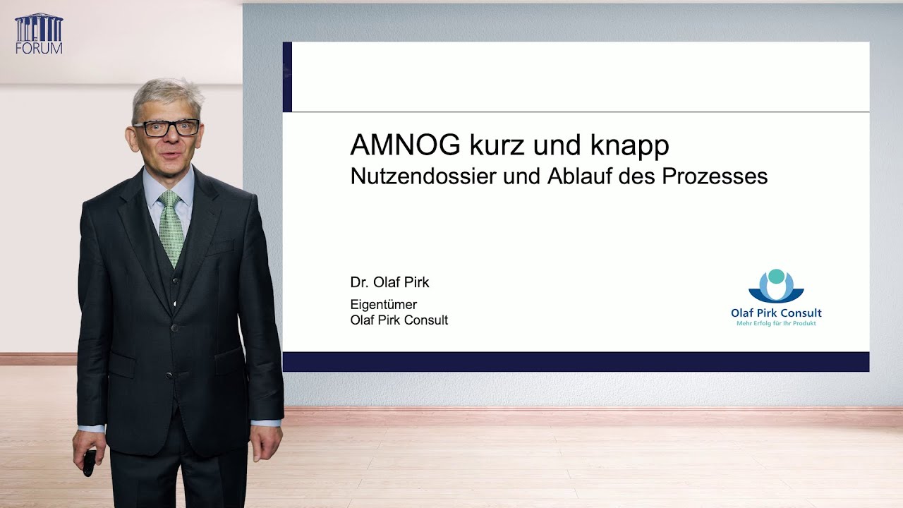 e-Learning: AMNOG kurz und knapp
