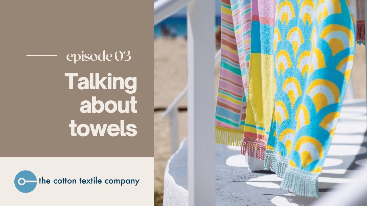 Photorealistic towels and digital printing | Talking about towels | Episode 3
