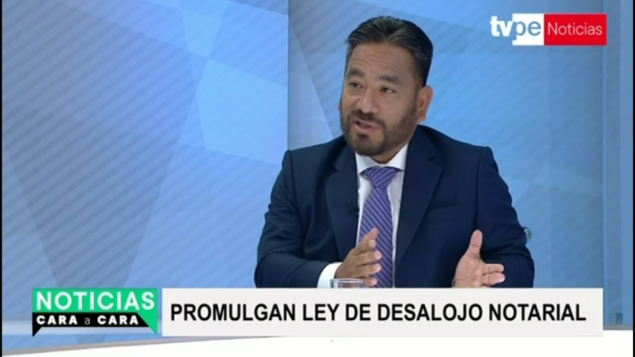 Desalojo con intervención notarial duraría menos de un mes