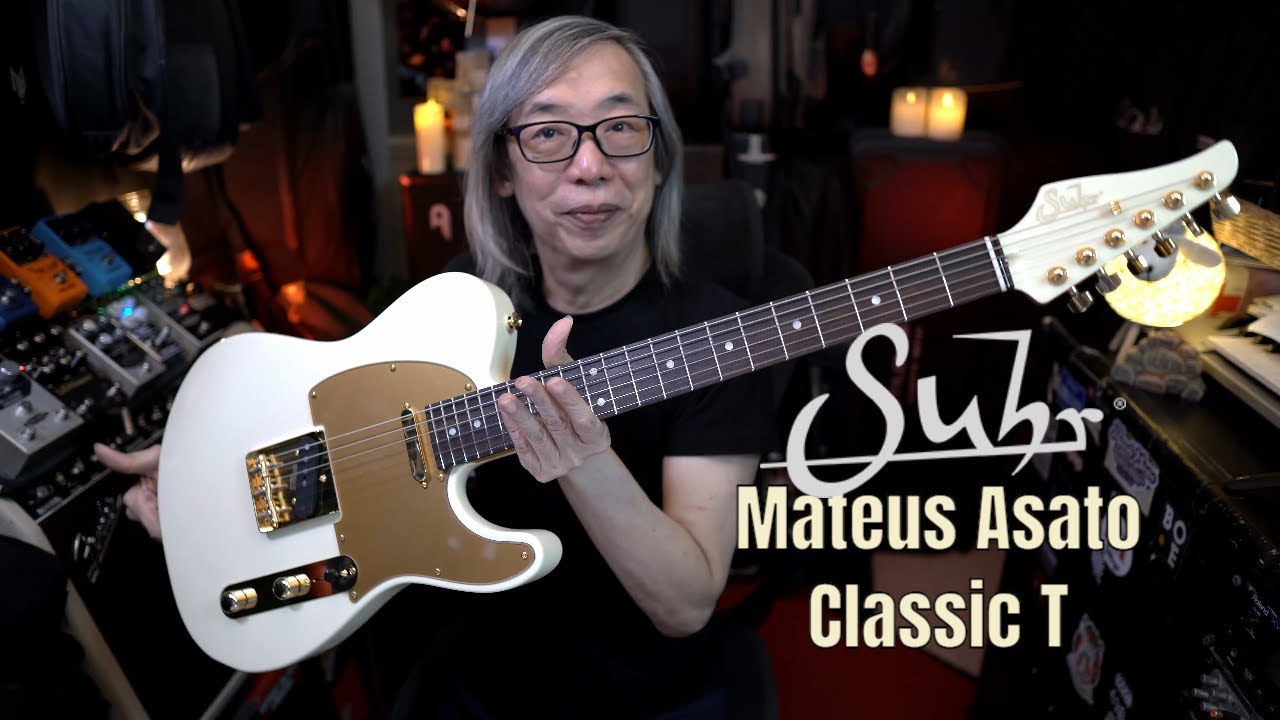 Сладость не знает границ!! Футболка Mateus Asato Classic из серии Suhr Signature