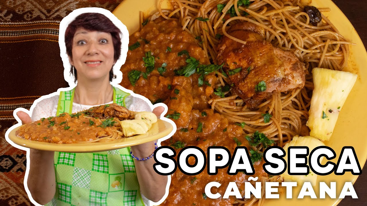 LA MEJOR SOPA SECA CAÑETANA PASO A PASO | LA COCINA DE MAVI