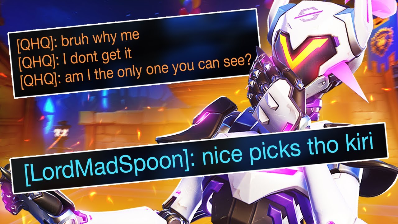 Blademaster Kiriko accidentally BULLIES HANZO🦊 - Overwatch 2