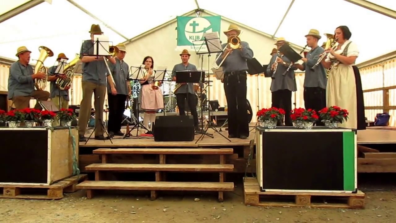 Die Holzschopf Musikanten mit Die beiden Schluckspechte Live in Siegelau am 7.8.2016