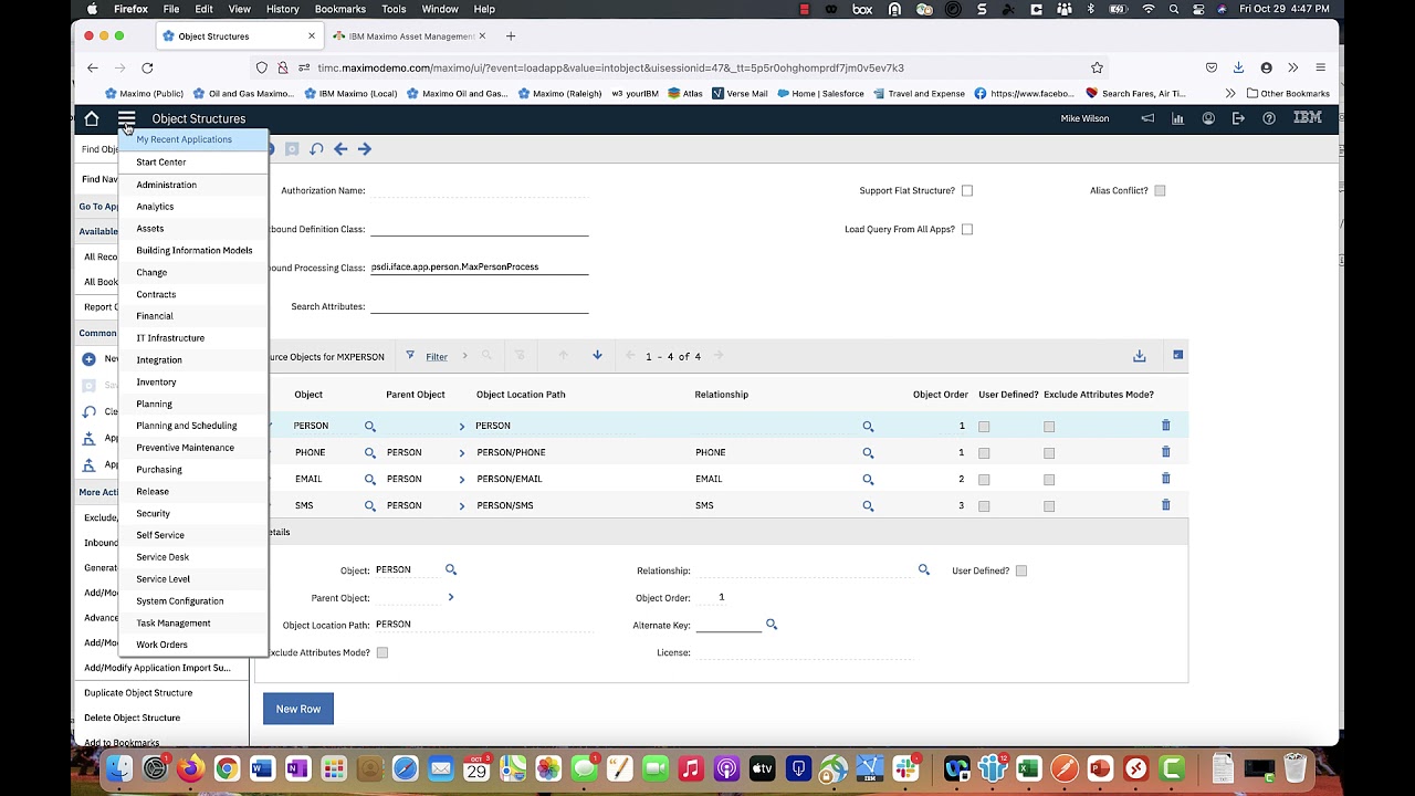 Maximo Rest API's