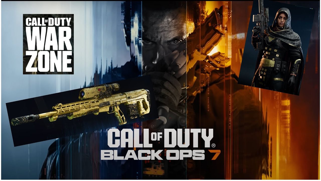 Je débloque le camo or Warzone sur le sniper Vs Recon pour notre première vidéo.