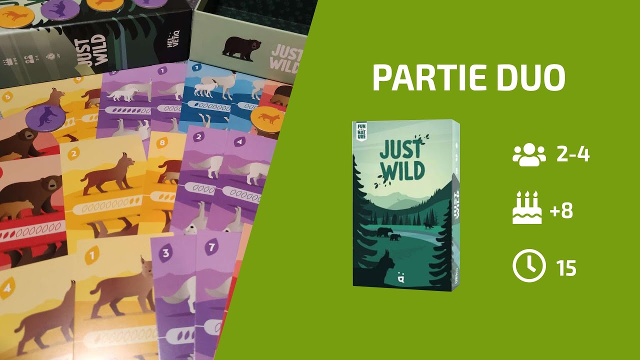 JUST WILD #1 | Conquête de territoire ! Partie DUO