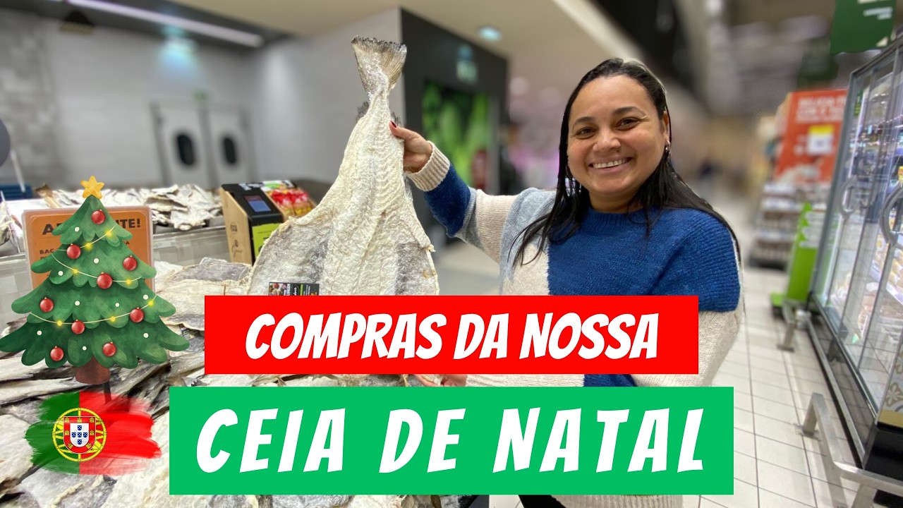 Quanto CUSTA Fazer UMA CEIA de NATAL em PORTUGAL ? 🇵🇹