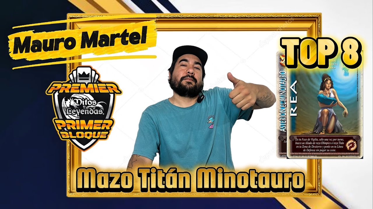Review Mazo Titán Minotauro - Top8 - Premier de Santiago 21/02 - 700 Jugadores