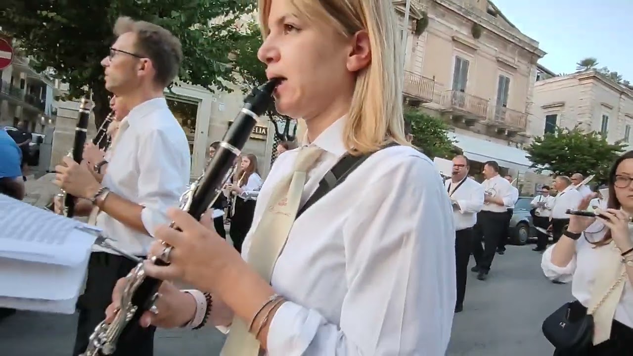 Marcia Festa Gitana Banda di Ruvo Giandonato 16/7/23 Ruvo di Puglia Processione di Maria del Carmine