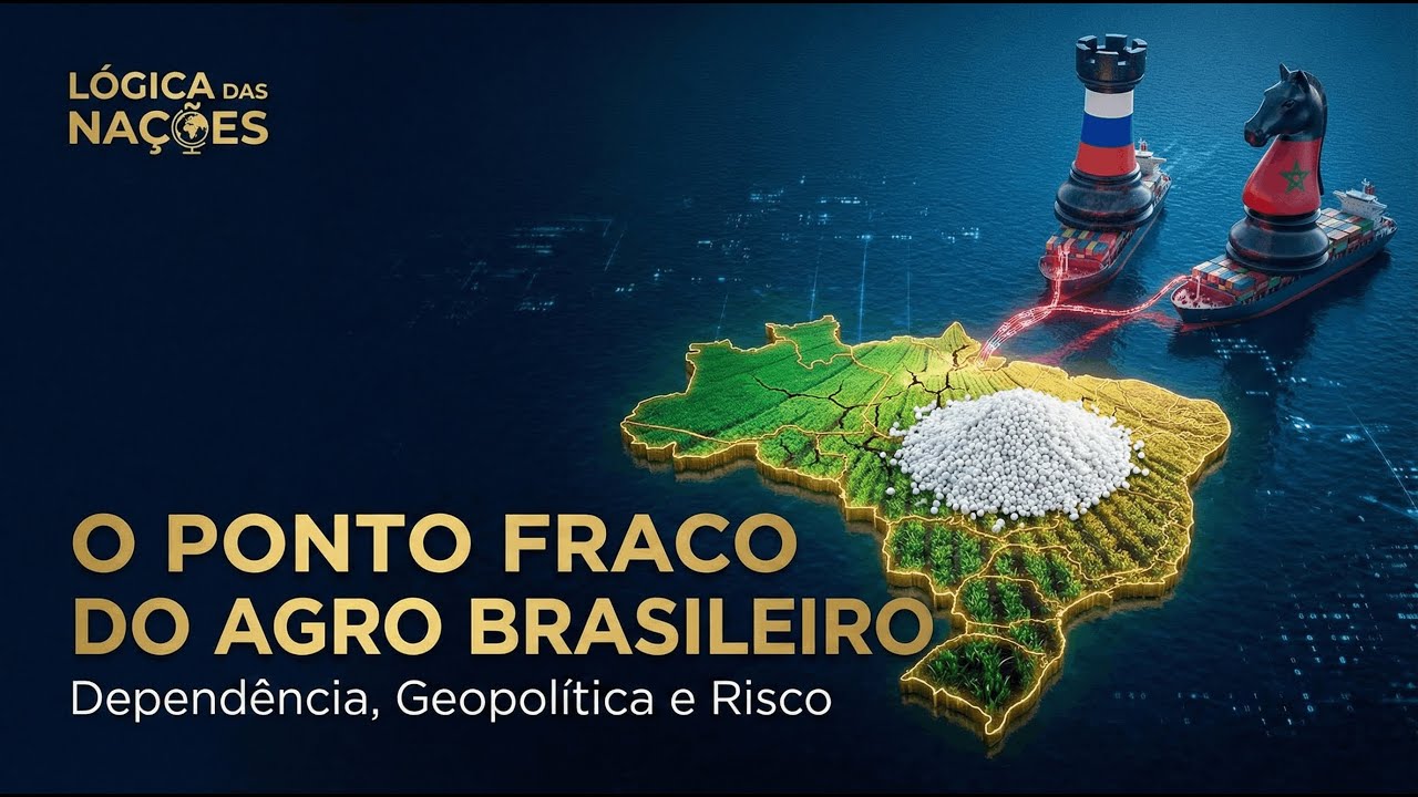 O Brasil vai parar? A Guerra Secreta dos Fertilizantes e a Soberania em Risco