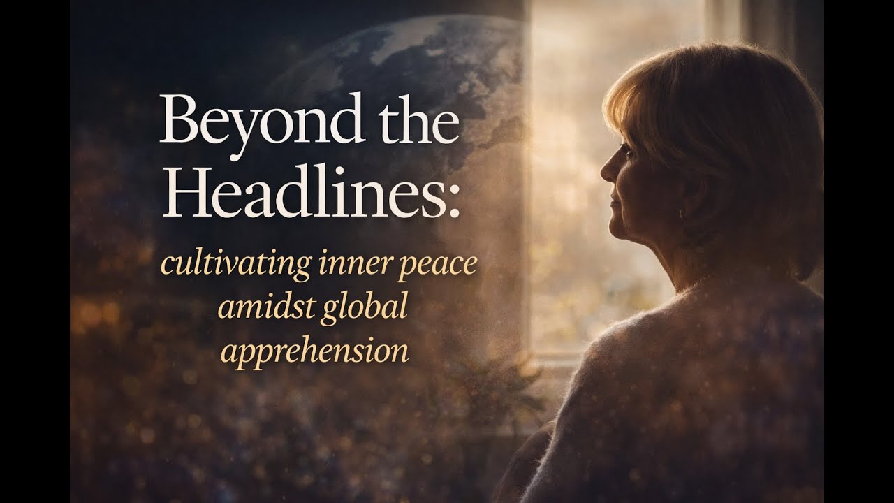 Beyond The Headlines: Cultivating Inner Peace Amidst Global Apprehension