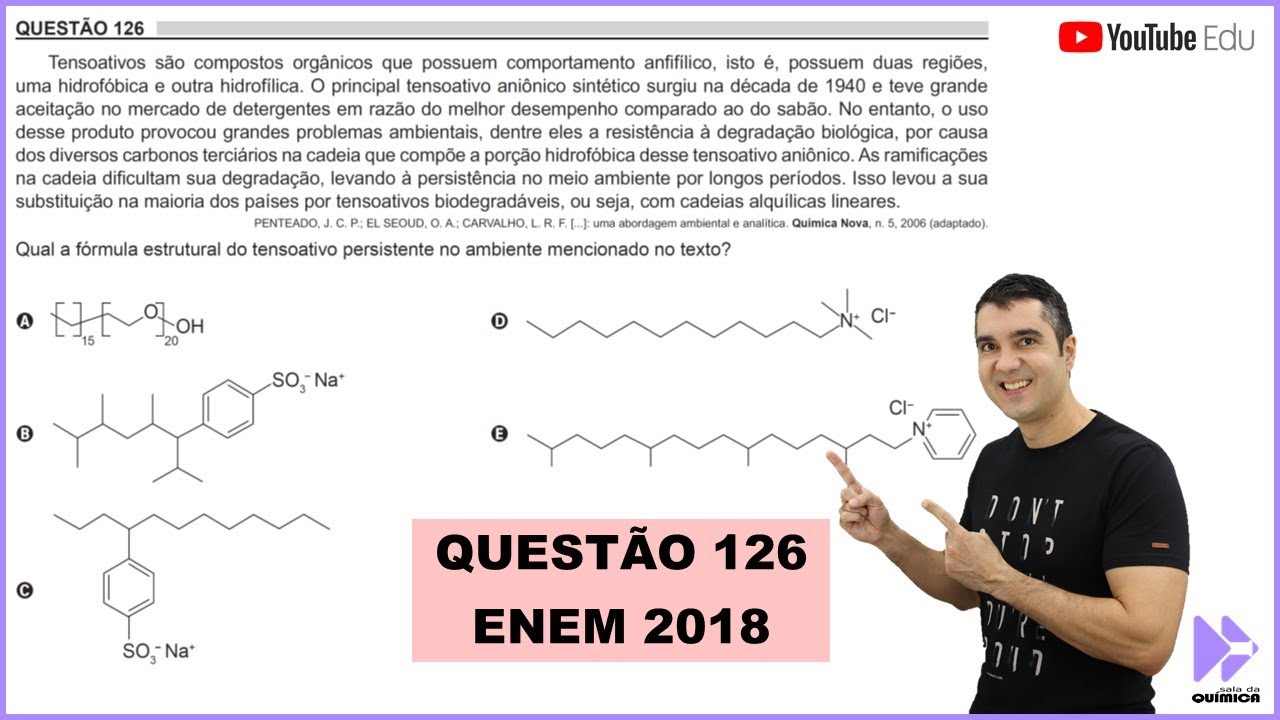 QUÍMICA ENEM 2018! 