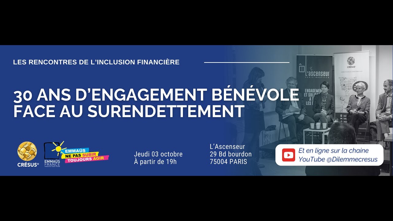 30 ans d'engagement bénévole face au surendettement