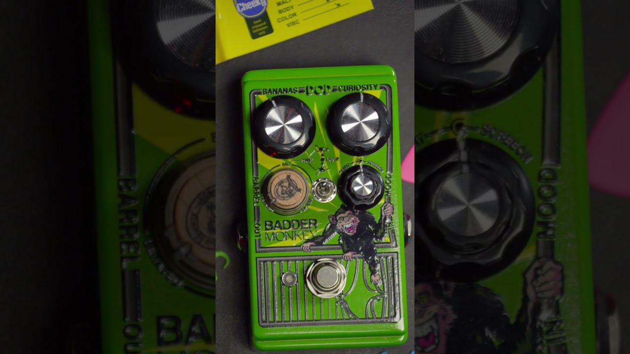 New Pedal!! Check out our review of the DOD Badder Monkey