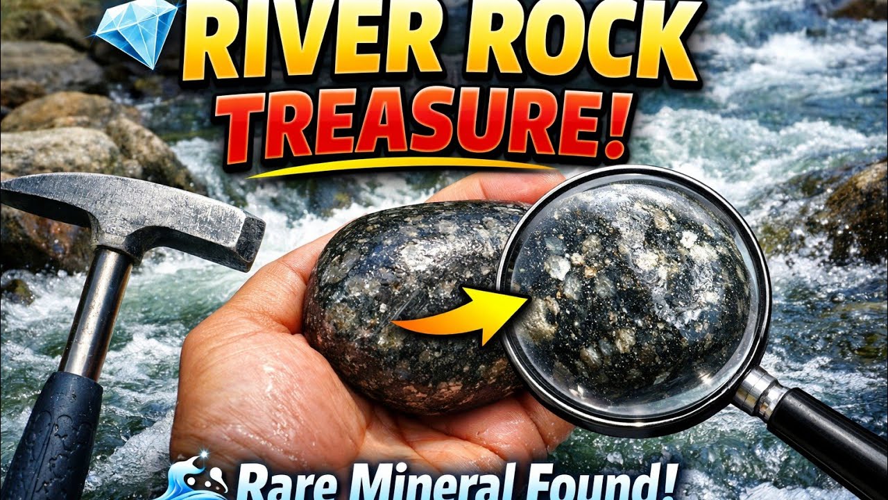 River Rock Hunting Adventure 🔍 | Beautiful Natural Minerals