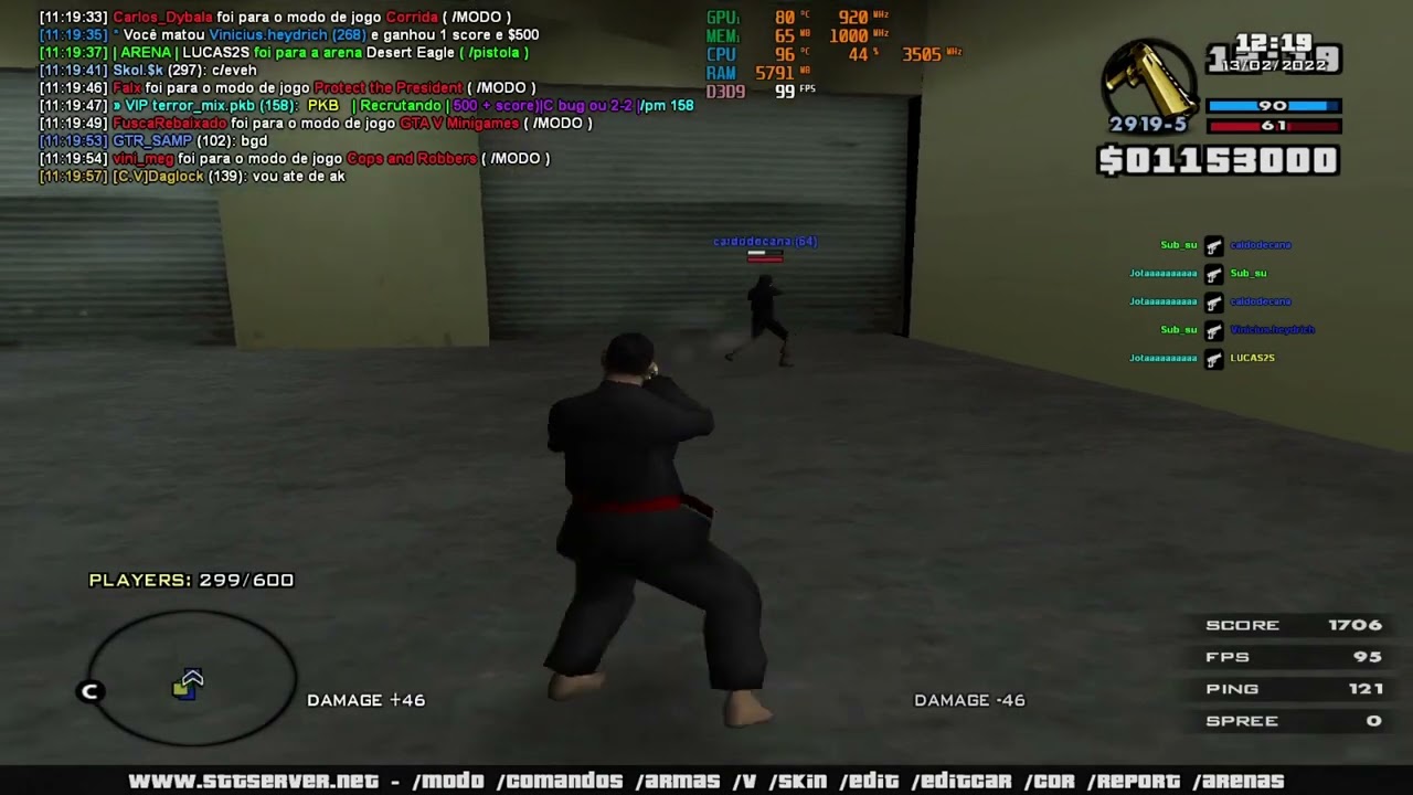 SAMP STT War Em Las Vegas | Stereo Heart